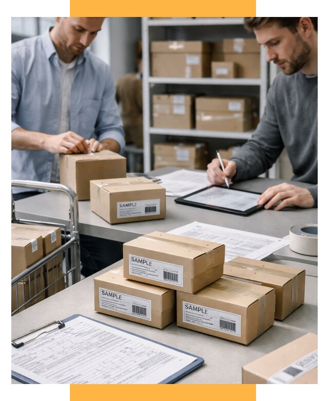 Доставка образцов и малых партий от 7618 р., СетСервис-Акс