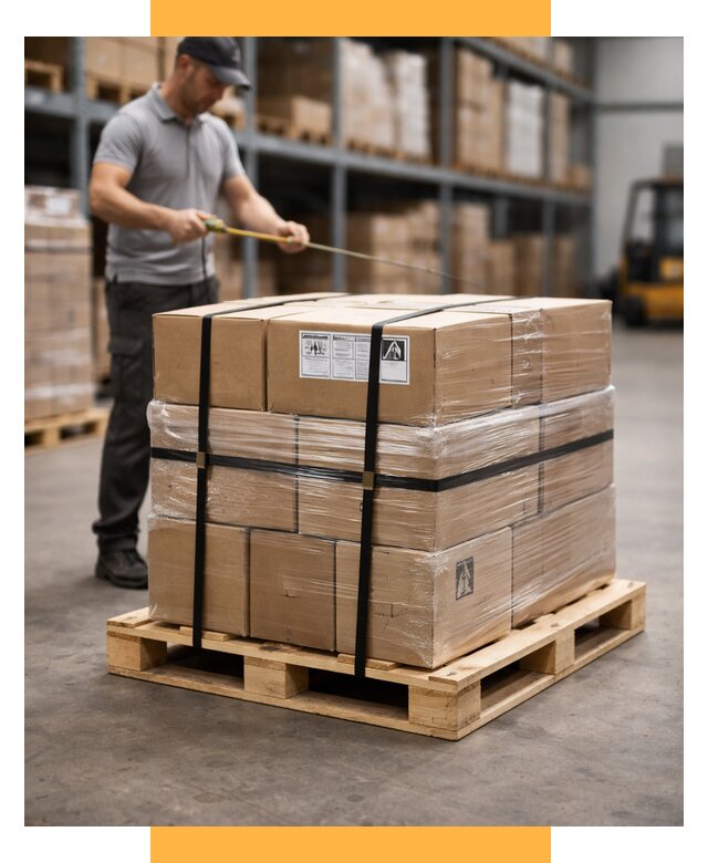 Упаковка и паллетирование грузов от 3555 р. | СетСервис-Акс