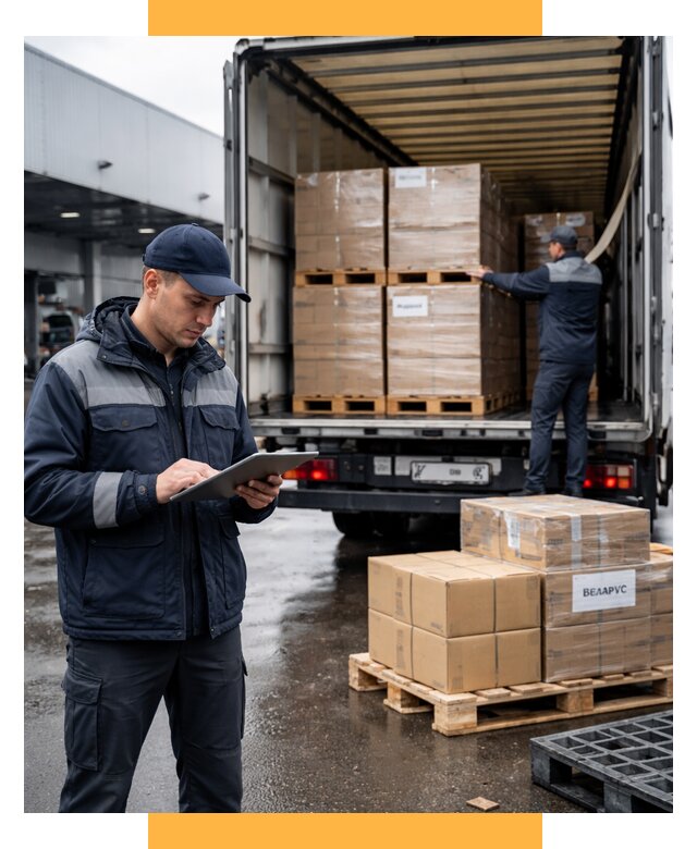 Доставка грузов из Беларуси от 15236 р. логистика СетСервис-Акс