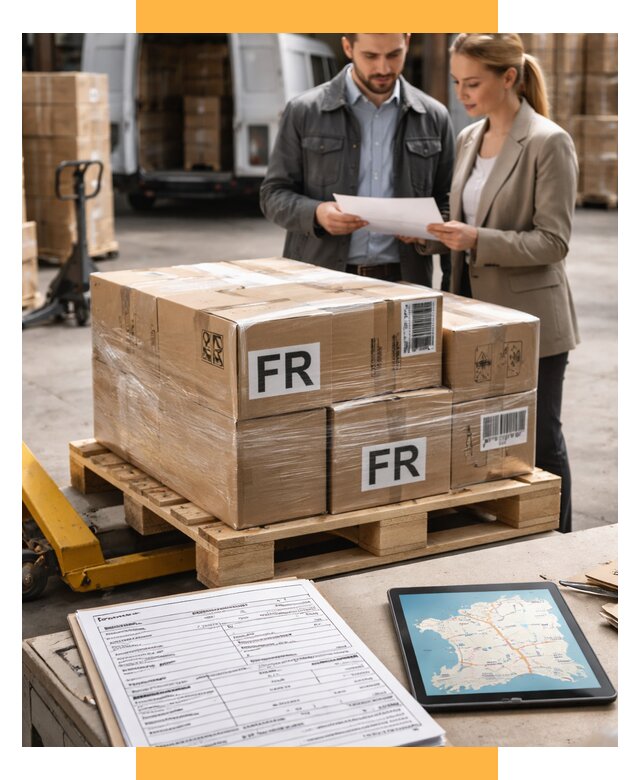 Доставка грузов в Францию от 25393 р., логистика СетСервис-Акс