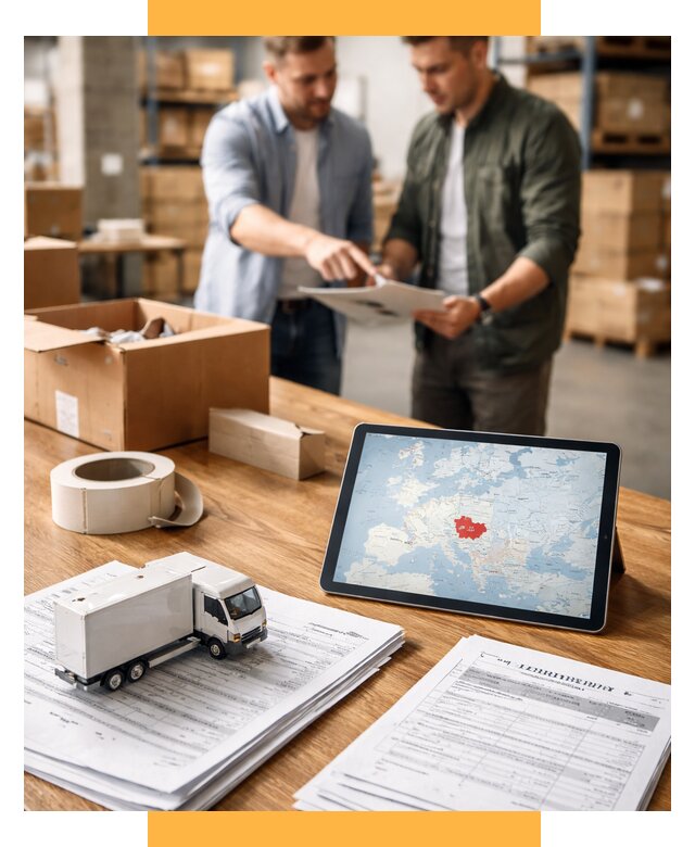 Доставка грузов в Чехию от 35550 р. - логистика СетСервис-Акс