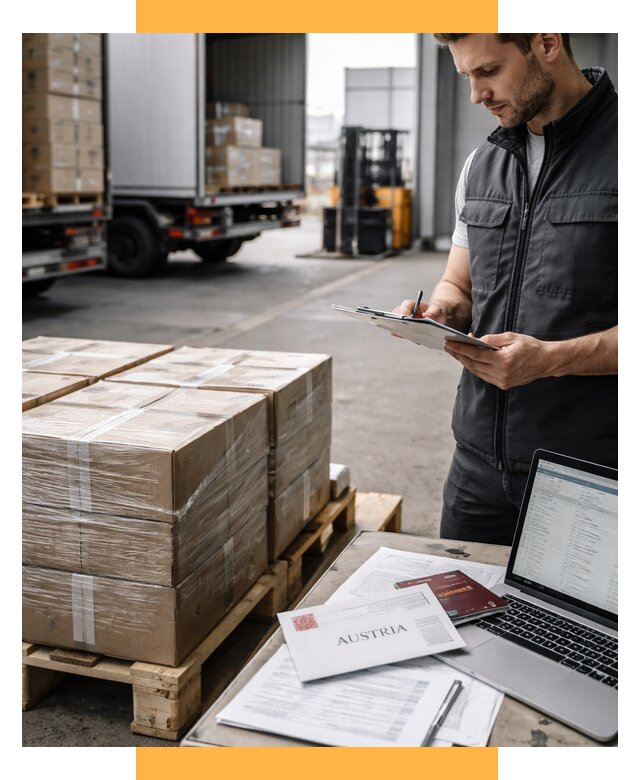 Доставка в Австрию от 66021 р. Логистика и экспорт СетСервис-Акс
