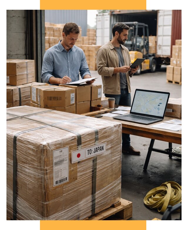 Доставка грузов в Японию от 25393 р., логистика СетСервис-Акс