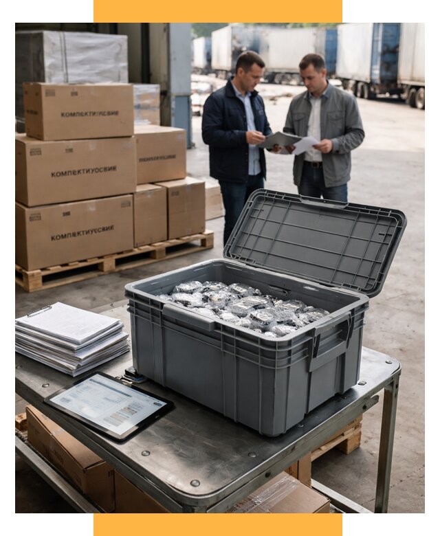 Перевозка комплектующих из Китая от 6602 р. | СетСервис-Акс