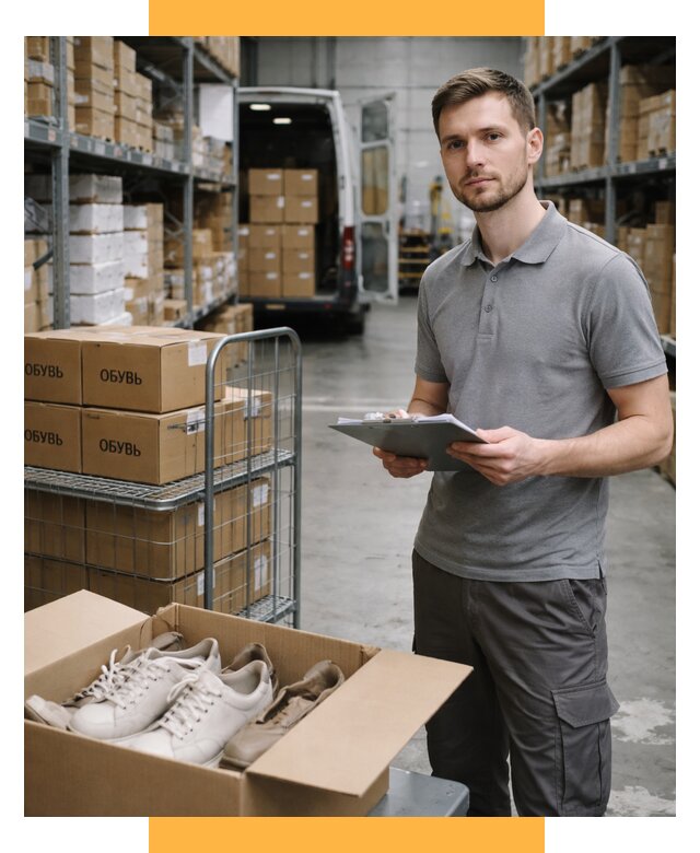 Доставка обуви из Китая и Турции от 4571 р. СетСервис-Акс