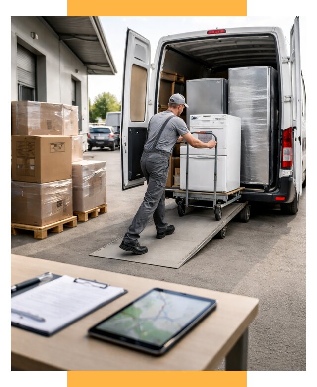 Перевозка бытовой техники от 6602 р. - логистика СетСервис-Акс