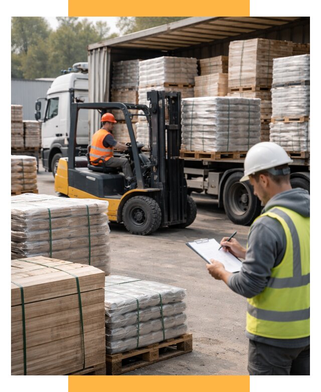 Перевозка строительных материалов от 5586 р. | СетСервис-Акс