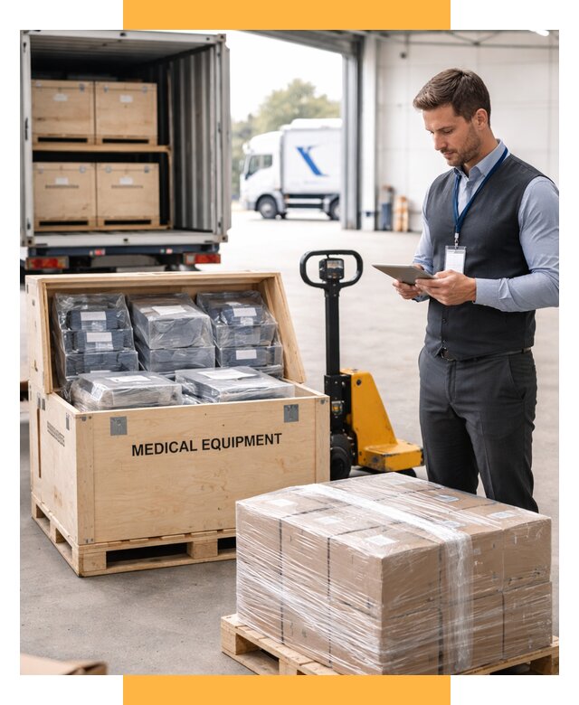 Перевозка медицинского оборудования от 15236 р. в СетСервис-Акс