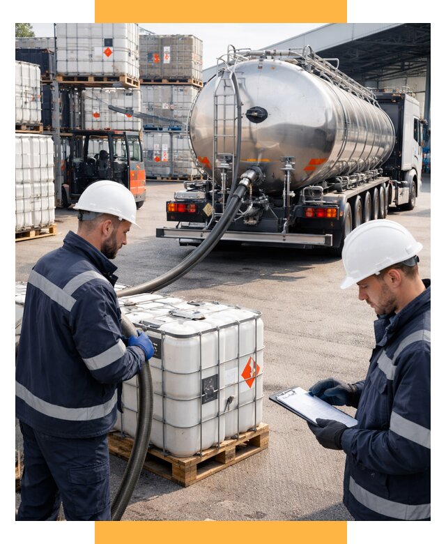 Перевозка химического сырья от 8633 р. Логистика СетСервис-Акс