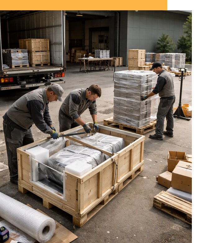 Перевозка выставочных грузов по миру от 25393 руб за м2 с таможней