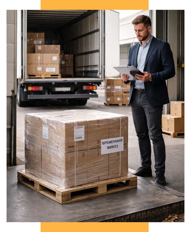 Временный вывоз товаров под ключ от 8126 р. | СетСервис-Акс