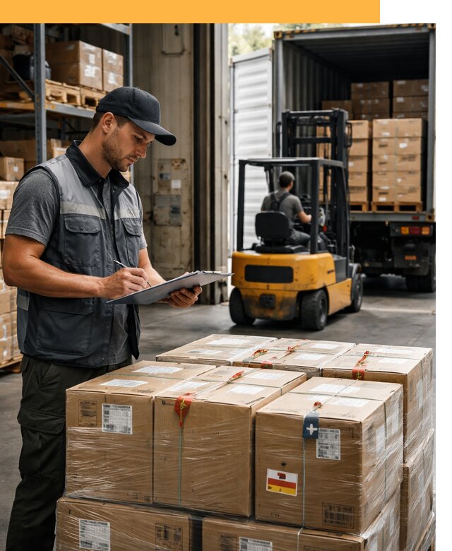 Реэкспорт товаров с таможенным оформлением и доставкой от 12188