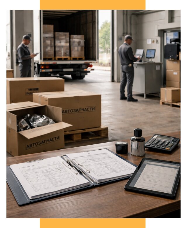 Таможенное оформление автозапчастей под ключ от 8633 р., СетСервис-Акс