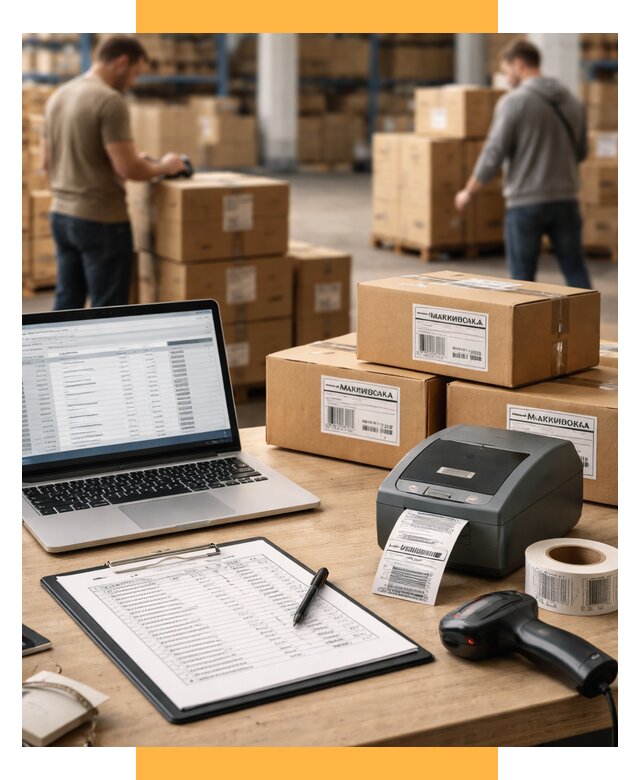 Маркировка импортных товаров от 4571 р. под ключ, СетСервис-Акс