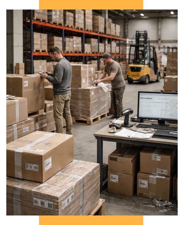 Склад консолидации в Европе от 6602 р., услуги СетСервис-Акс